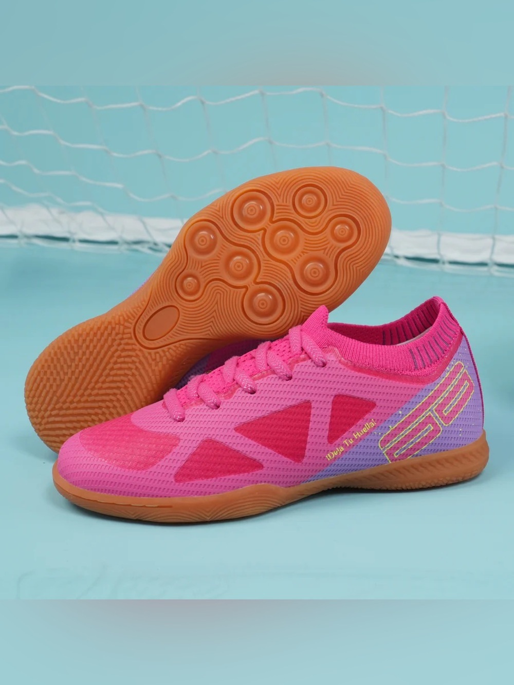 Brooman Kids Futsal StretchKick Indoor Soccer Shoes Size 13